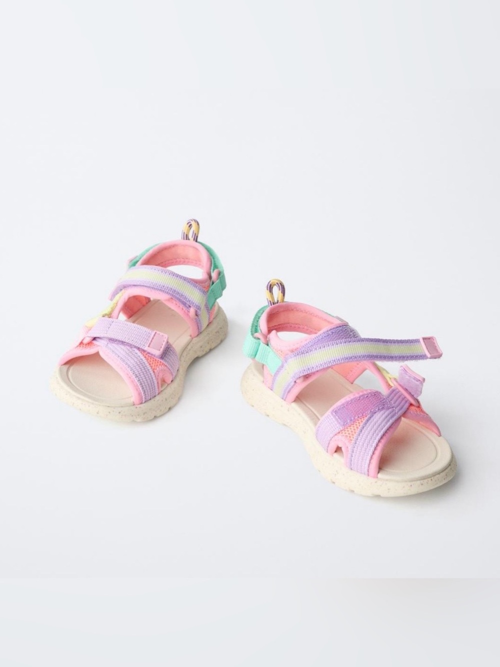 ZARA MULTICOLOR TECHNICAL SANDALS
NWT
Size : 9 (6.1 INCHES) * Color : PINK